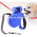 Nouveau collier de chien rétractable automatique pour animaux de compagnie avec sac